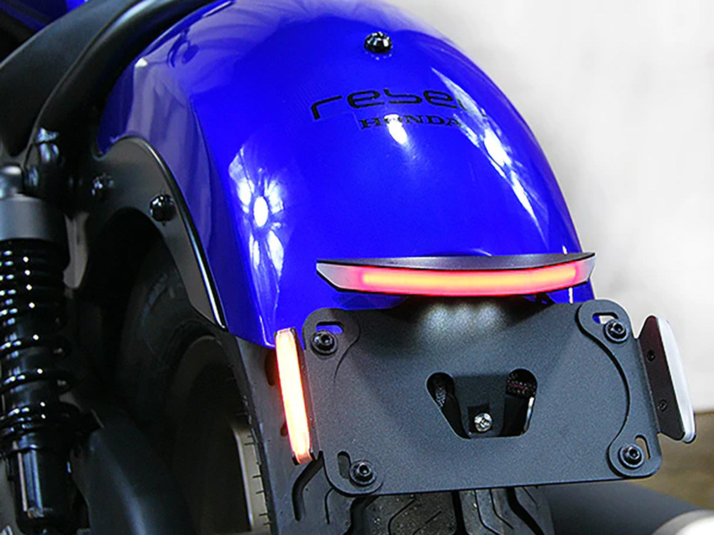 New Rage Cycles Fender Eliminator Kit. Fits Honda CMX / Rebel 500cc 2017up