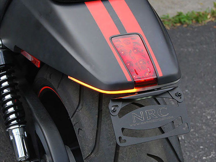 New Rage Cycles Fender Eliminator Kit. Fits V-Rod Night Rod Special (VRSCDX) 2012-2017.