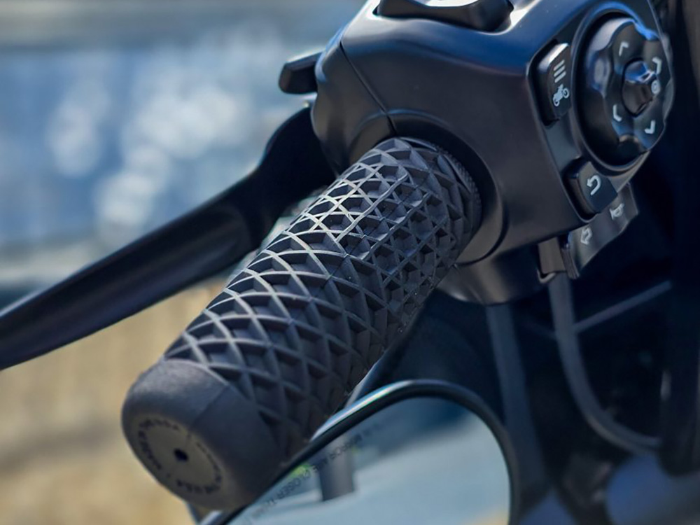 ODI Grips & Bars Vans/Cult 1in. Handgrips – Black.