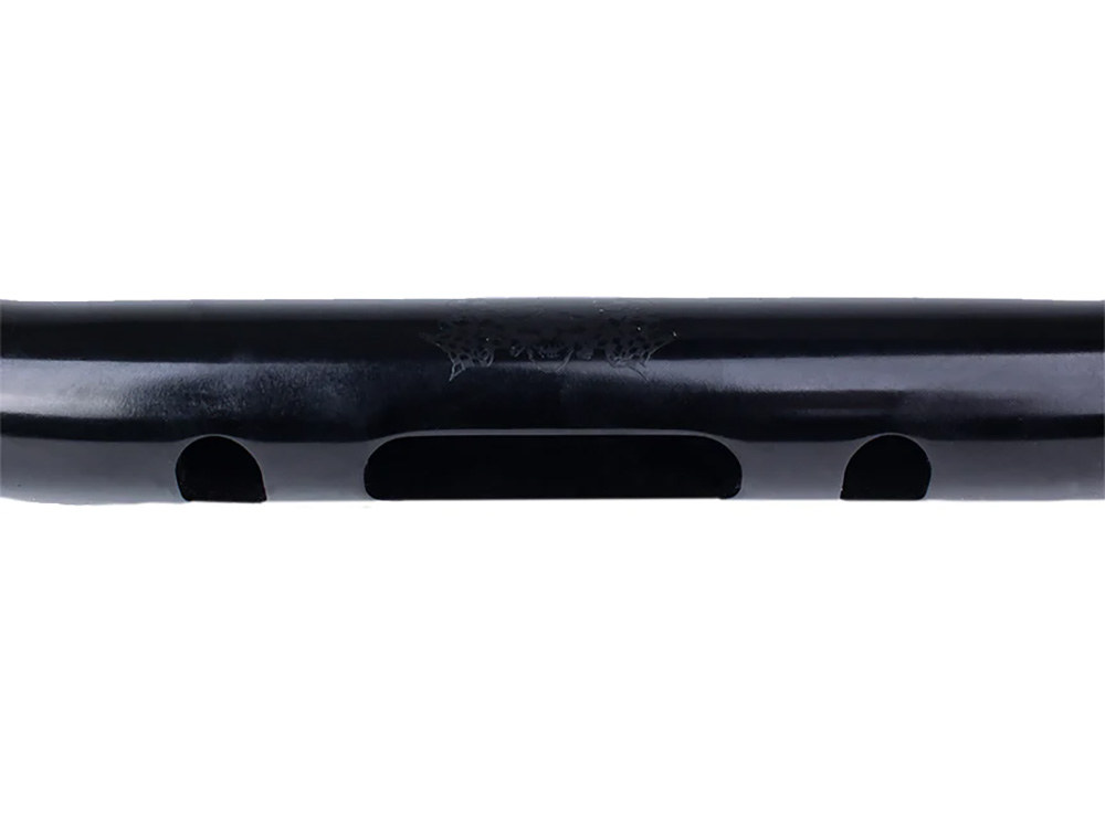 ODI Grips & Bars 1-1/8in. V-Twin Moto Hart-Luck Edition Handlebar – Polished Black.