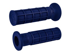 ODI Grips & Bars Hart-Luck Full Waffle 1in. Handgrips – Dark Blue. ODI Grips & Bars Hart-Luck Full Waffle 1in. Handgrips – Dark Blue.