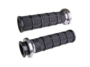 ODI Grips & Bars Hart-Luck Full Waffle Lock-On Handgrips – Silver. Fits Indian Touring 2018up. ODI Grips & Bars Hart-Luck Full Waffle Lock-On Handgrips – Silver. Fits Indian Touring 2018up.
