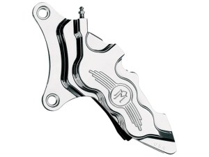 Performance Machine Left Hand Front 6 Piston Caliper – Polished. Fits most Big Twin 1984-1999 & Sportster 1984-1999 Models with 11.5in. Disc Rotor. Performance Machine Left Hand Front 6 Piston Caliper – Polished. Fits most Big Twin 1984-1999 & Sportster 1984-1999 Models with 11.5in. Disc Rotor.