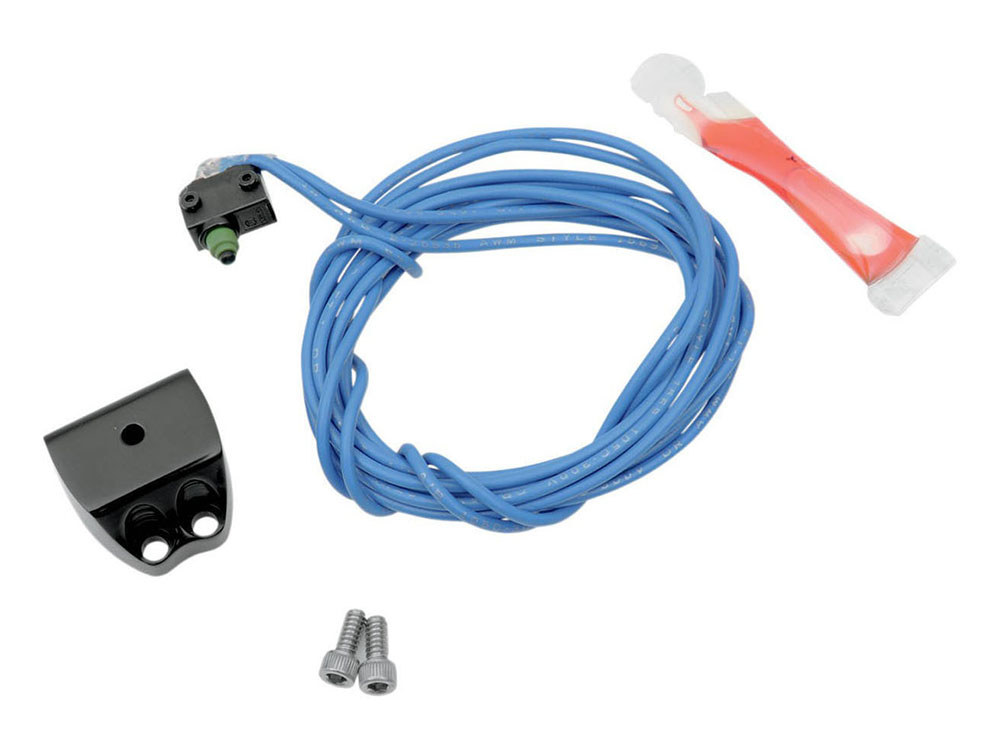 Performance Machine Brake Light Switch – Black. Fits 9/16in. & 11/16in. Hand Control Master Cylinders.