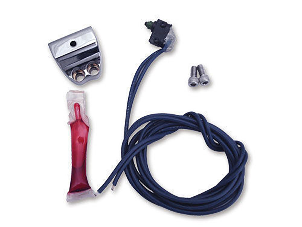 Performance Machine Brake Light Switch – Chrome. Fits 9/16in. & 11/16in. Hand Control Master Cylinders.