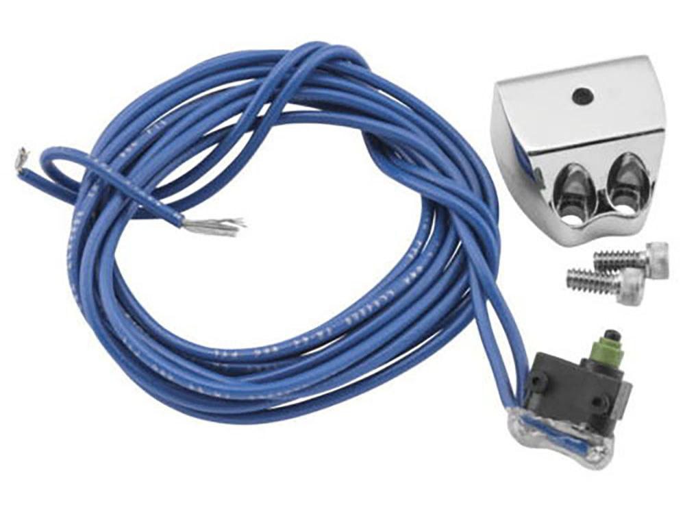 Performance Machine Starter Interrupt Switch – Chrome. Fits H-D 2007up with 11/16in. Hydraulic Clutch Master Cylinder.