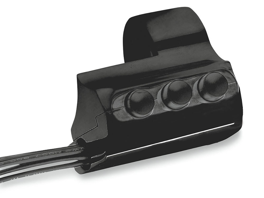 Performance Machine Right Hand 3 Button Switch Assembly – Black.