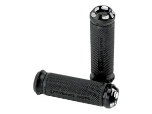 Performance Machine Apex Handgrips – Black Contrast Cut. Fits H-D with Throttle Cable. Performance Machine Apex Handgrips – Black Contrast Cut. Fits H-D with Throttle Cable.