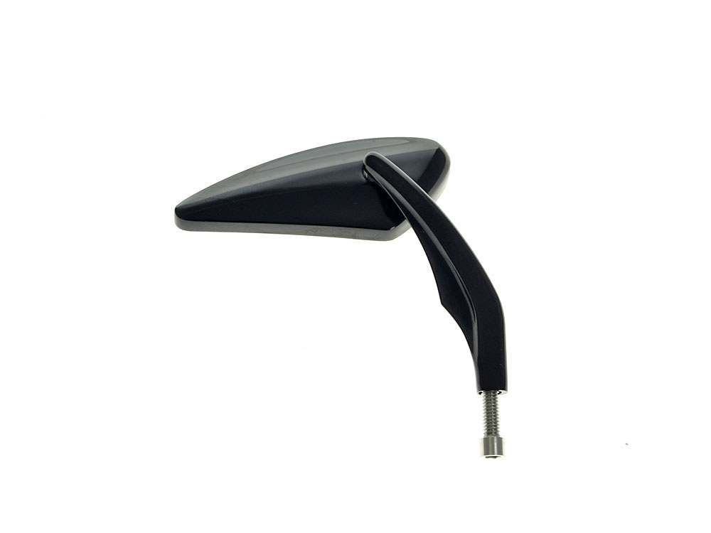 Performance Machine Torque Mirror – Black. Fits Right