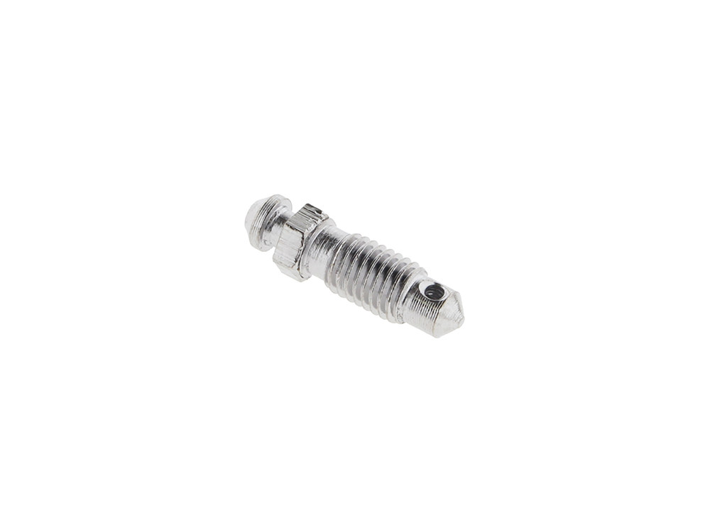 Performance Machine 1/4-28 Bleeder Screw – Chrome. Fits Performance Machine 112x6B & 137x4B Calipers.