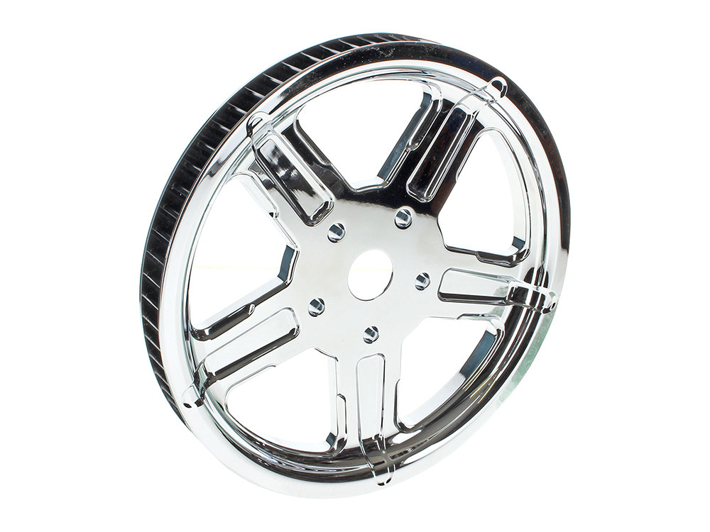 Performance Machine 66 Tooth x 1in. wide Formula Pulley – Chrome