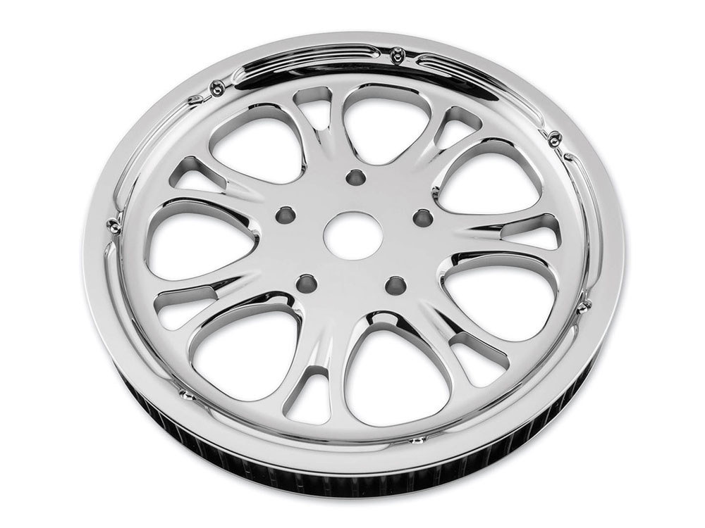 Performance Machine 66 Tooth x 1in. wide Paramount Pulley – Chrome. Fits Softail 2012up, Softail 2007up with 150 Rear Tyre & Touring 2007-2008.