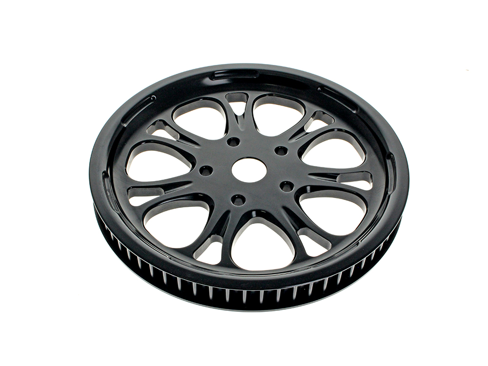 Performance Machine 66 Tooth x 1in. Wide Paramount Pulley – Black Anodized.