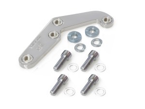 Performance Machine Left Hand Front Caliper Mount – Chrome. Fits Big Twin & Sportster 1984-1999 Models with Narrow Glide Front End & Spoke wheel. Performance Machine Left Hand Front Caliper Mount – Chrome. Fits Big Twin & Sportster 1984-1999 Models with Narrow Glide Front End & Spoke wheel.