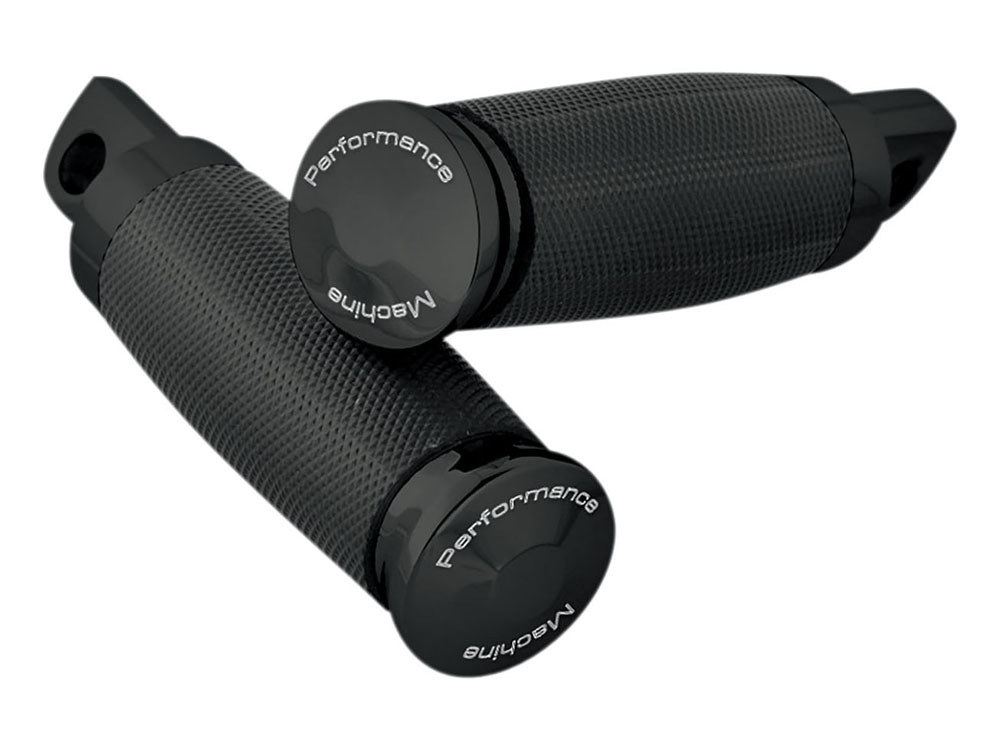 Footpegs; Contour Rubber Wrapped