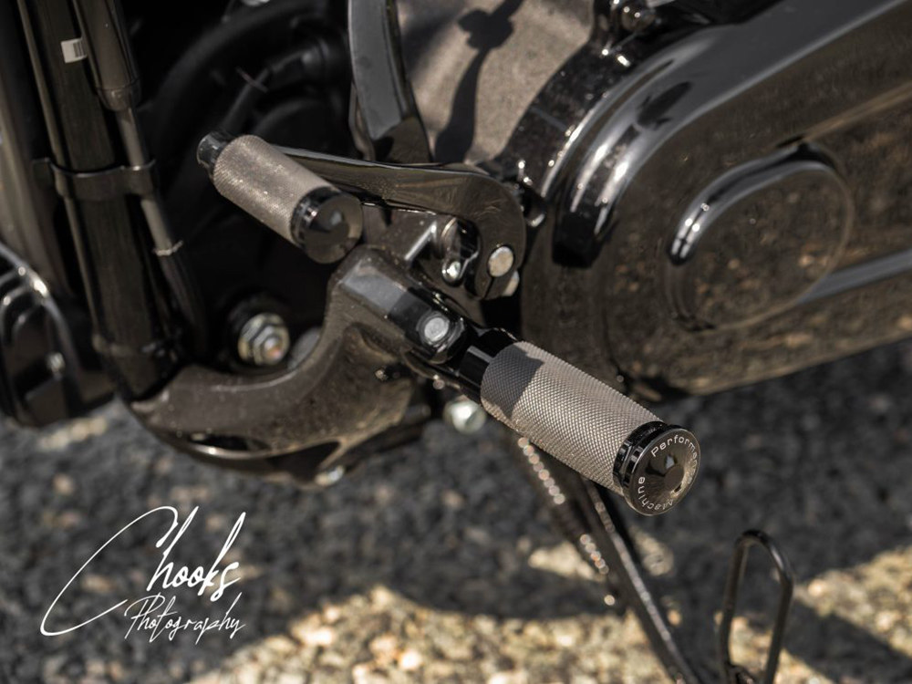 Footpegs; Contour S/Tail%2718up Blk