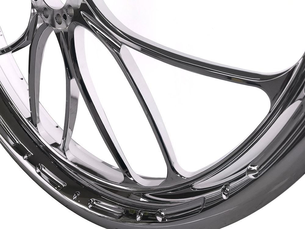 Performance Machine 23in. x 3.50in. wide Heathen Wheel – Chrome.