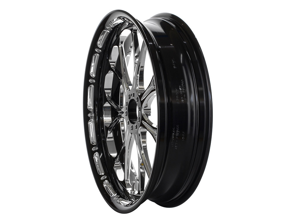 Performance Machine 23in. x 3.50in. wide Heathen Wheel – Black Contrast Cut Platinum.
