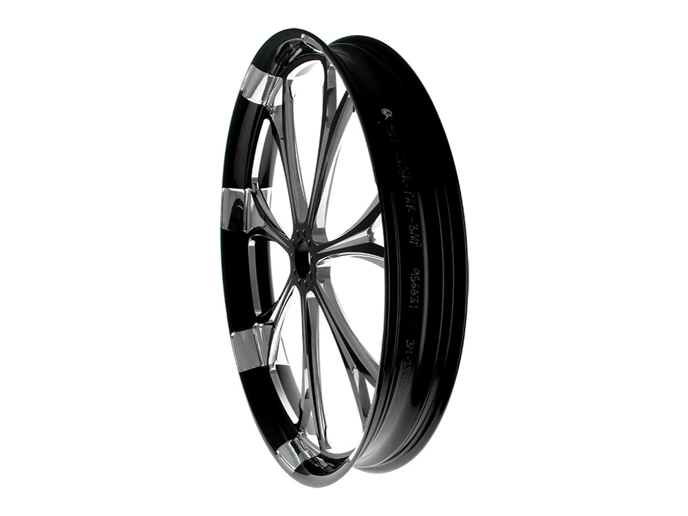 Performance Machine 26in. x 3.50in. wide Paramount Wheel – Black Contrast Cut Platinum.