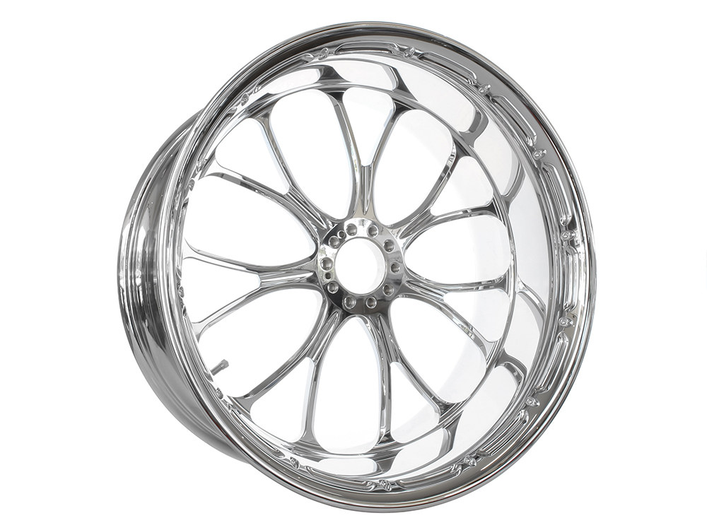 Performance Machine 18in. x 8.50in. Wide Heathen Wheel – Chrome.