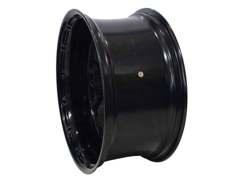 Performance Machine 18in. x 8.50in. wide Heathen Wheel – Black Anodised.