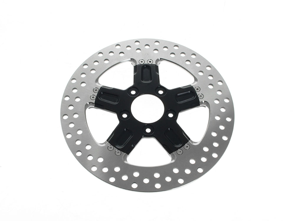 Performance Machine 11.5in. Front Formula Disc Rotor – Black Anodized. Fits H-D 1984up with 11-1/2in. Disc Rotor(s).