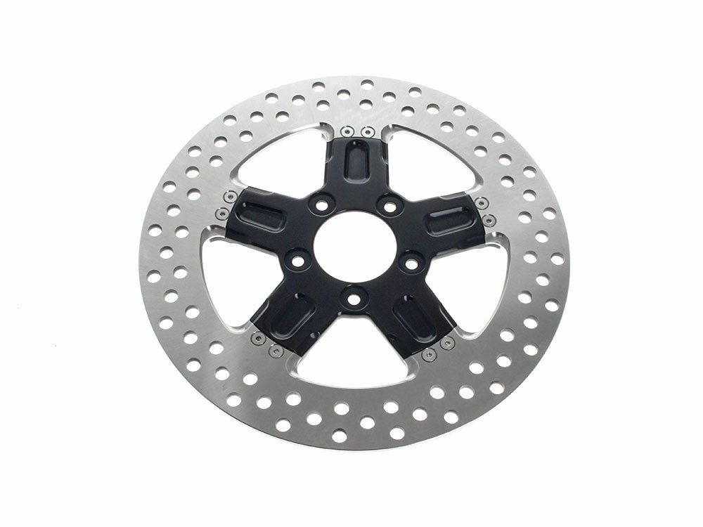 Performance Machine 11.5in. Rear Formula Disc Rotor – Black Anodized. Fits H-D 1981up with 11-1/2in. Disc Rotor.