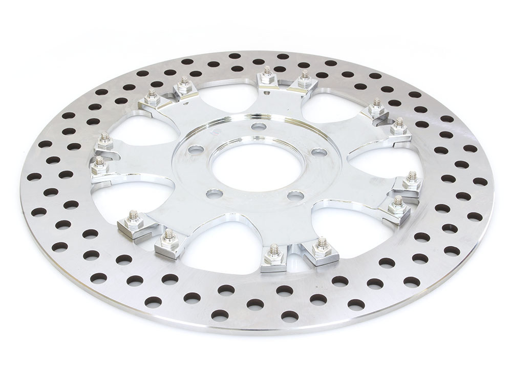 Performance Machine 11.5in. Rear Heathen & Paramount Disc Rotor –  Chrome. Fits H-D 1981up with 11-1/2in. Disc Rotor.