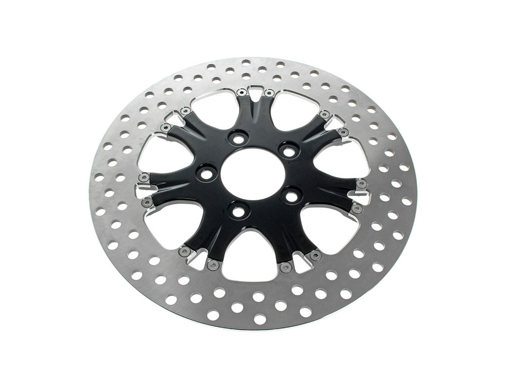 Performance Machine 11.5in. Rear Heathen & Paramount Disc Rotor – Black Anodized. Fits H-D 1981up with 11-1/2in. Disc Rotor.