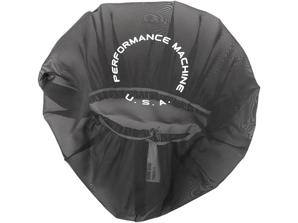 Performance Machine Jet Air Cleaner, Pull Over Rain Sock.