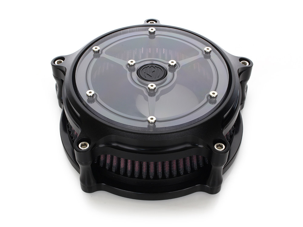 Roland Sands Design Clarity Air Cleaner Kit – Black Ops. Fits Touring 2017-2024 & Softail 2018-2024