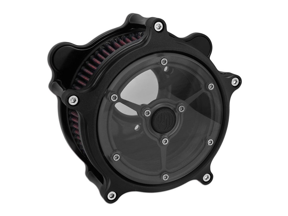 Roland Sands Design Clarity Air Cleaner Kit – Black Ops. Fits Touring 2017-2024 & Softail 2018-2024