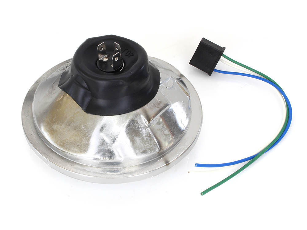 Performance Machine 5-3/4in. Replacement Headlight Lens. Fits Performance Machine & Roland Sands Design 5-3/4in. Headlights