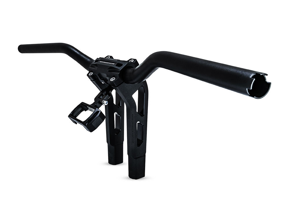 Performance Machine PM Phatbar Gauge Relocation Kit – Black Ops. Fits Softail Street Bob, Breakout, Low Rider ST and Standard 2018-2024