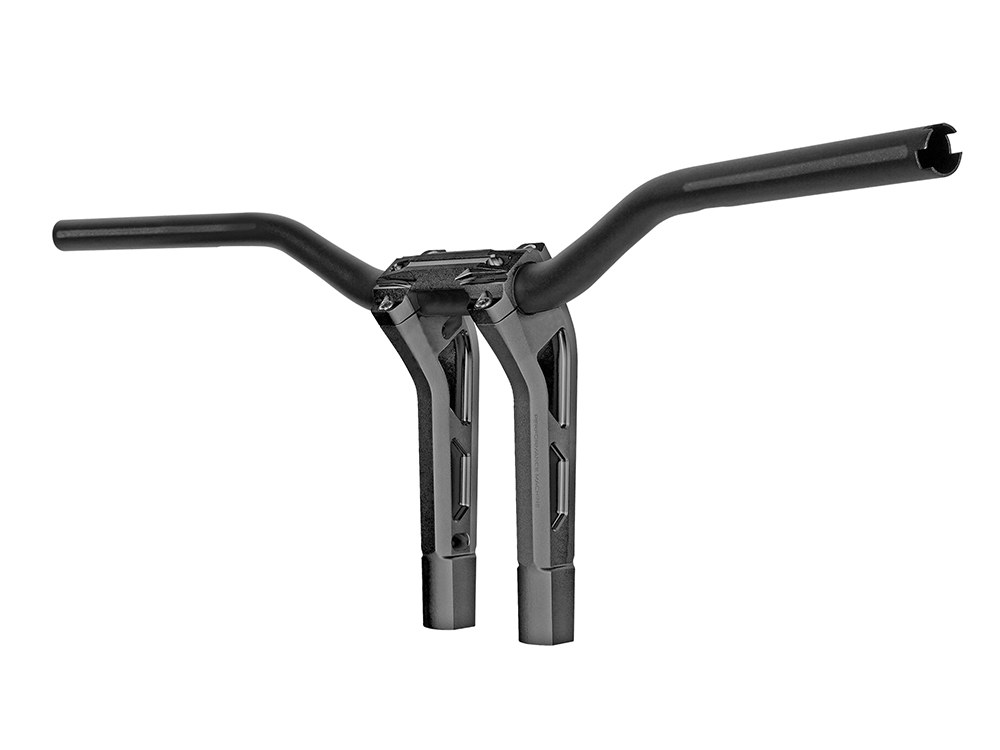 Performance Machine 1-1/4in. Phatbar Handlebar and 9in. Riser Set – Black Ops