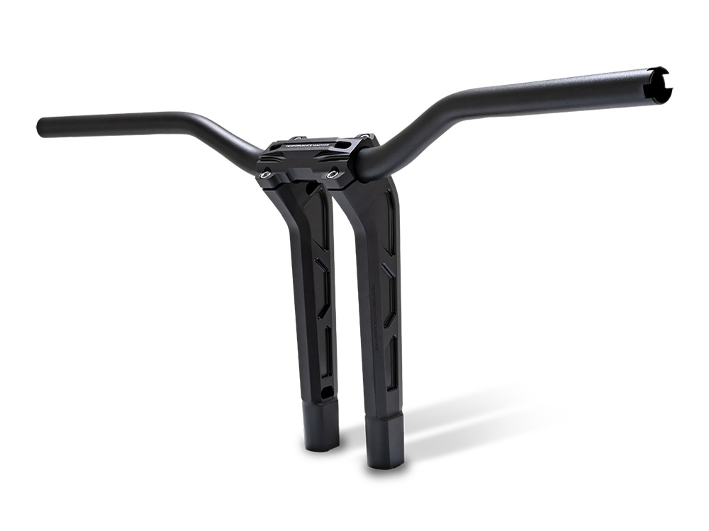 Performance Machine 1-1/4in. Phatbar Handlebar and 11.5in. Riser Set – Black Ops