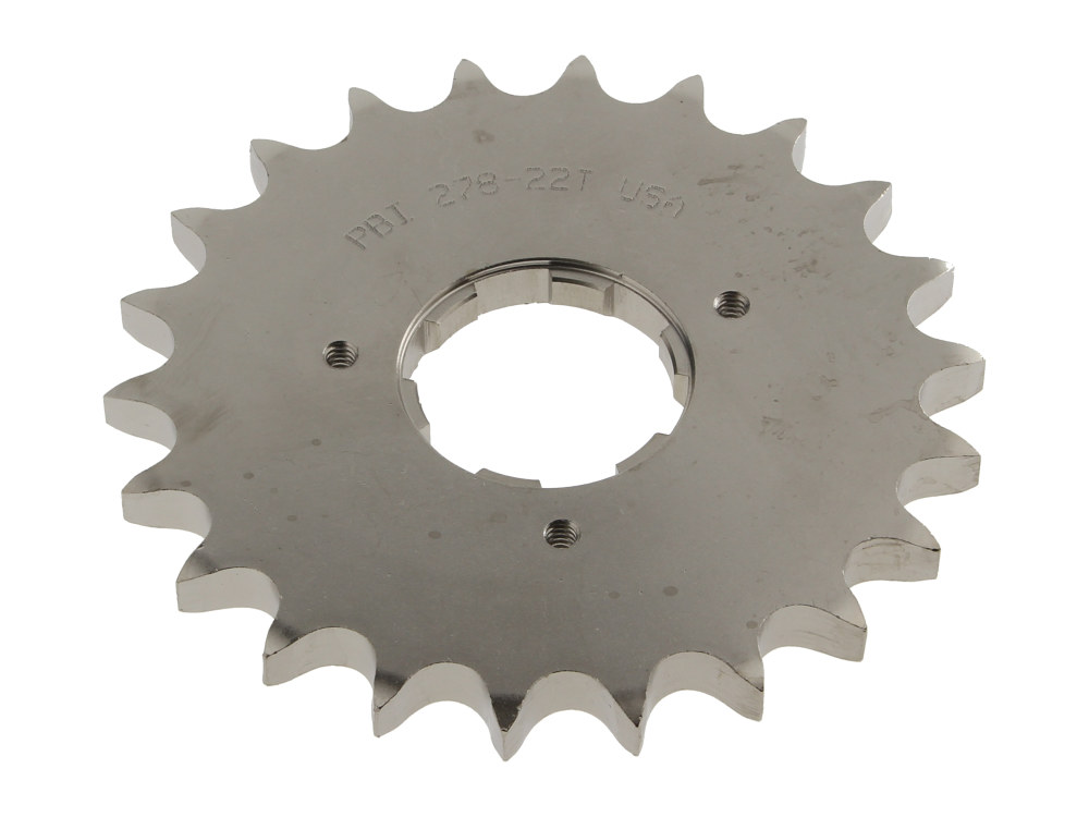 PBI Sprockets 22 Tooth Transmission Sprocket. Fits 4spd Big Twin 1980-1985.