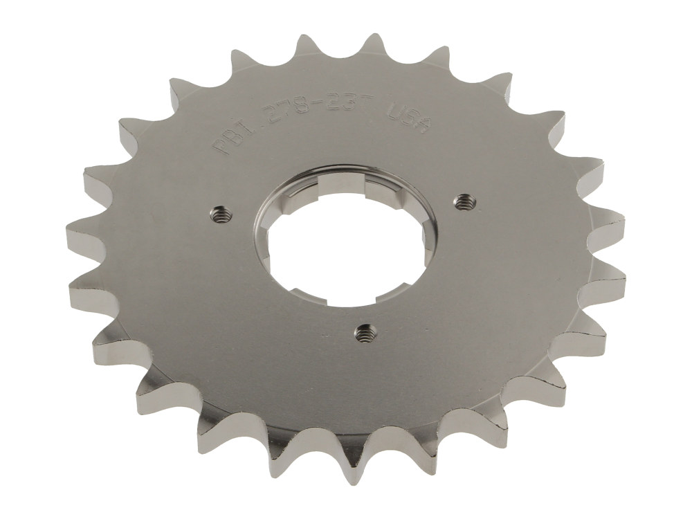 PBI Sprockets 23 Tooth Transmission Sprocket. Fits 4spd Big Twin 1980-1985.