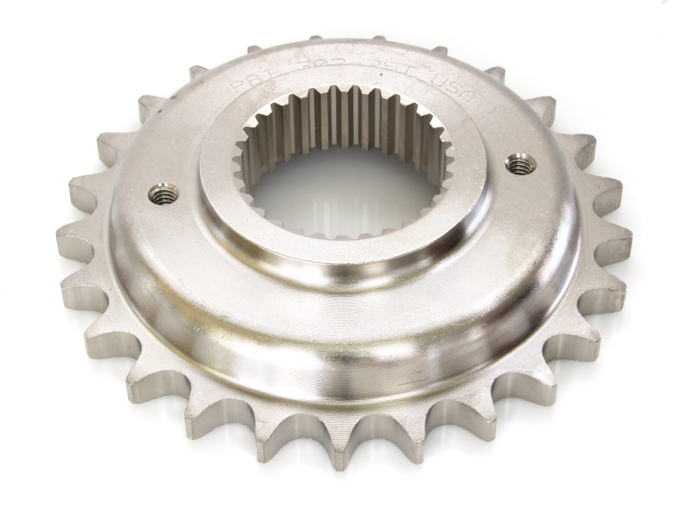 PBI Sprockets 25 Tooth 0.750 Offset Transmission Sprocket. Fits Softail 2008up with 200 Rear Tyre.