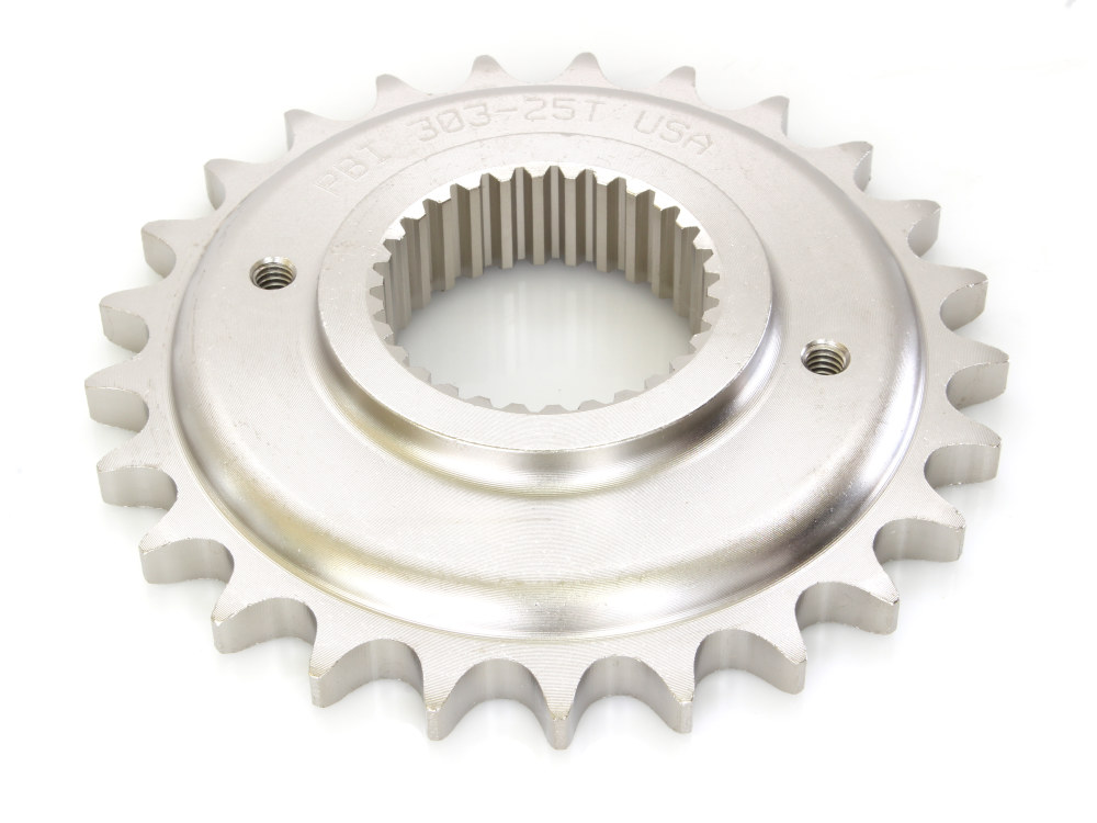 PBI Sprockets 25 Tooth 0.500 Offset Transmission Sprocket. Fits Dyna 2006-2017 & Softail 2007up running 150-180 Rear Tyre