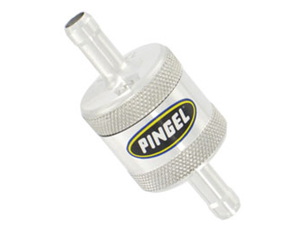 Pingle F/Filter; Mini Inline 5/16in., Alloy 1-3/16in. long x 1-1/8in. OD