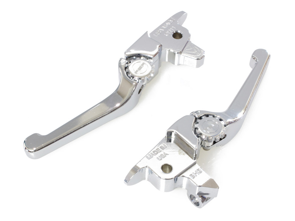 PSR Levers Adjustable Anthem Levers – Chrome. Fits Touring 2017-2020 With Hydraulic Clutch