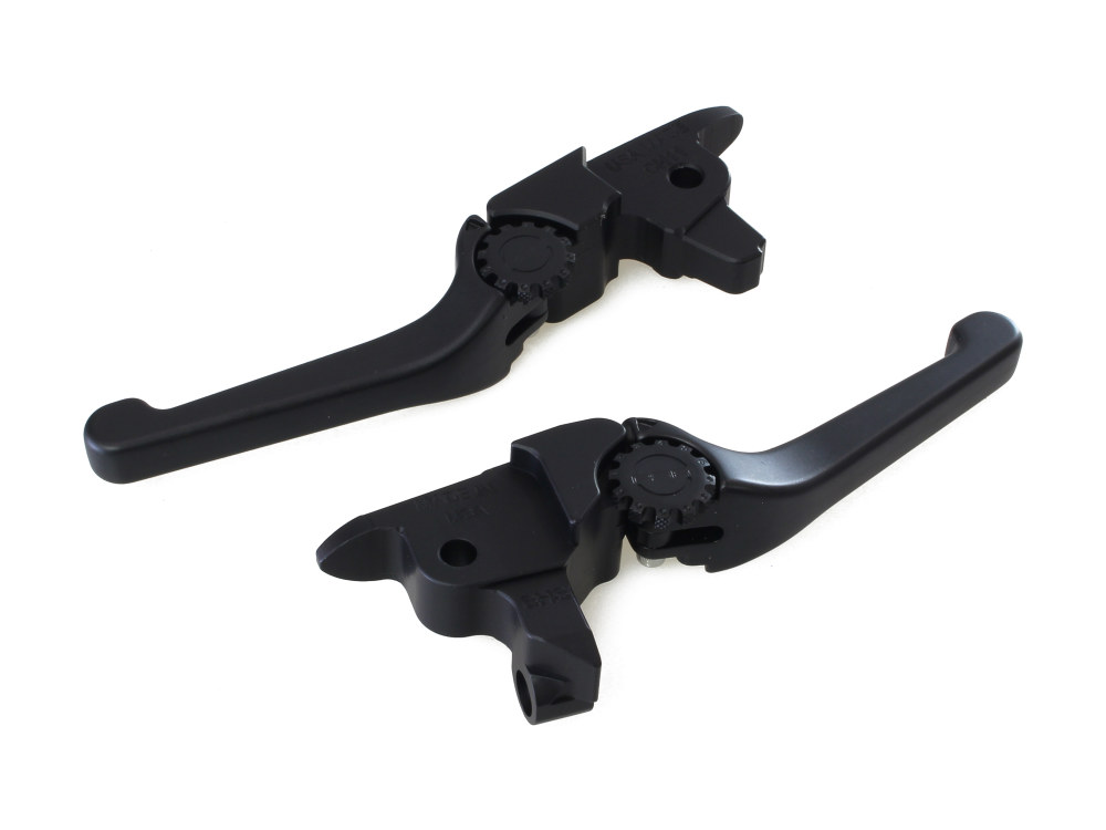 PSR Levers Adjustable Anthem Levers – Black. Fits Touring 2017-2020 With Hydraulic Clutch