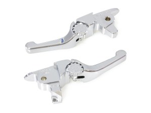 PSR Levers Adjustable Shorty Anthem Levers – Chrome. Fits Touring 2017-2020 With Hydraulic Clutch PSR Levers Adjustable Shorty Anthem Levers – Chrome. Fits Touring 2017-2020 With Hydraulic Clutch