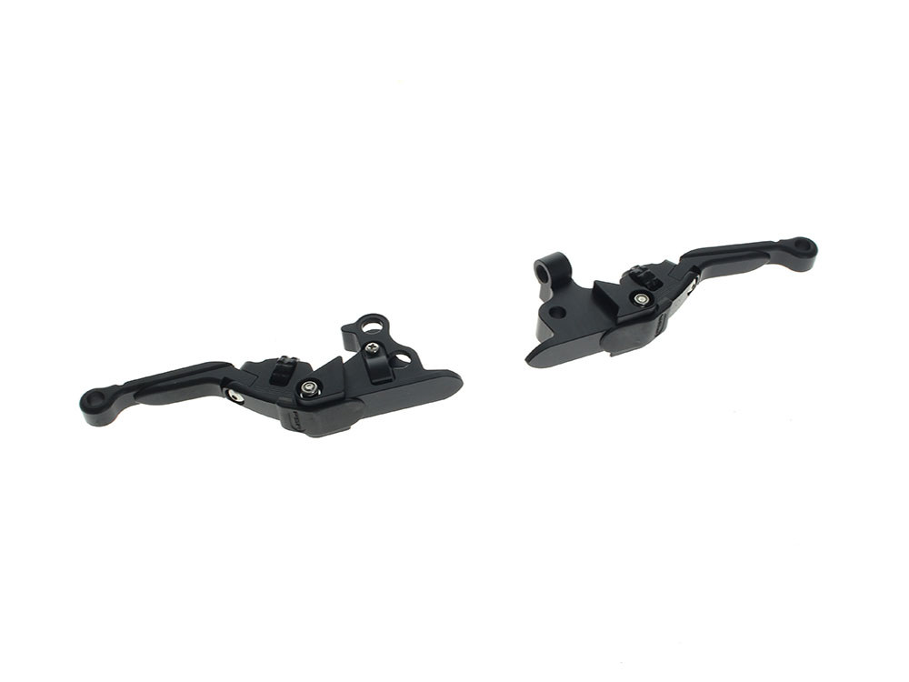 PSR Levers Adjustable Anthem Pro Levers – Black. Fits Touring Most 2021-2024 with Cable Clutch
