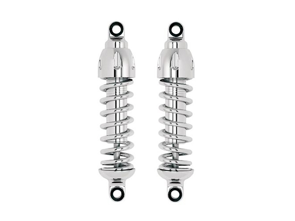 Progressive Suspension 430 Series, 13in. Heavy Duty Spring Rate Rear Shock Absorbers – Chrome. Fits Street 2015-2020