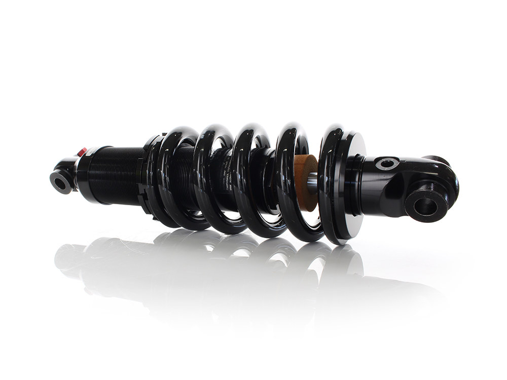 Progressive Suspension 465 Series, 12.2in. Standard Spring Rate Rear Shock Absorber – Black. Fits Softail 2018up.