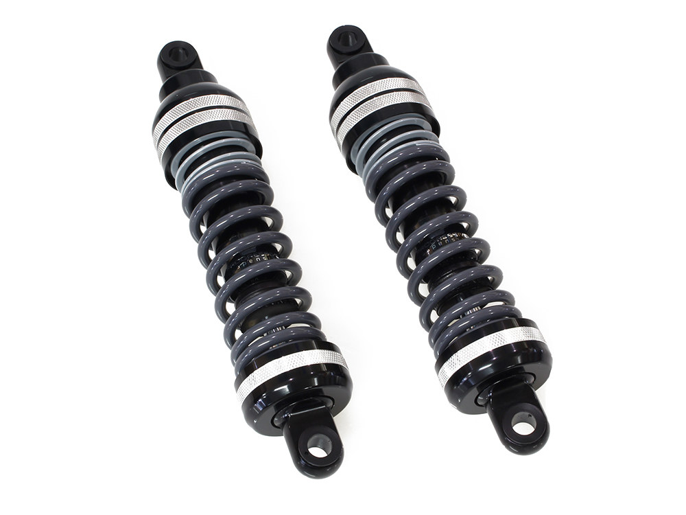 Progressive Suspension 944 Ultra Low Series, 12.5in. Standard Spring Rate Rear Shock Absorbers – Black.  Fits Touring 1980up.