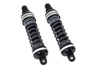 Progressive Suspension 944 Ultra Low Series, 12.5in. Standard Spring Rate Rear Shock Absorbers – Black.  Fits Touring 1980up. Progressive Suspension 944 Ultra Low Series, 12.5in. Standard Spring Rate Rear Shock Absorbers – Black.  Fits Touring 1980up.
