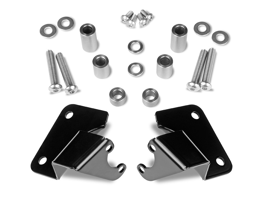 Progressive Suspension Remote Reservoir External Top Mounting Bracket Kit. Fits Touring 2014up.